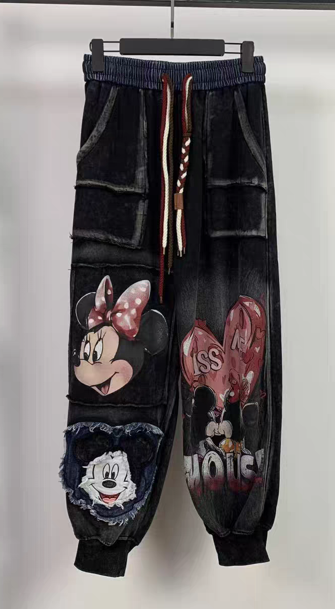 Mickey Mouse Hose Größe 40 bis 44 Einheitsgröße