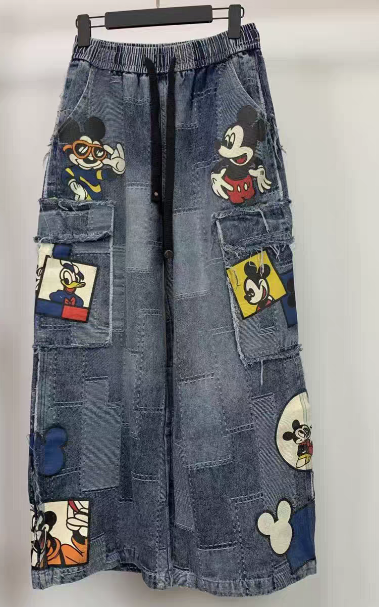Mickey Mouse Hose Größe 40 bis 44 Einheitsgröße