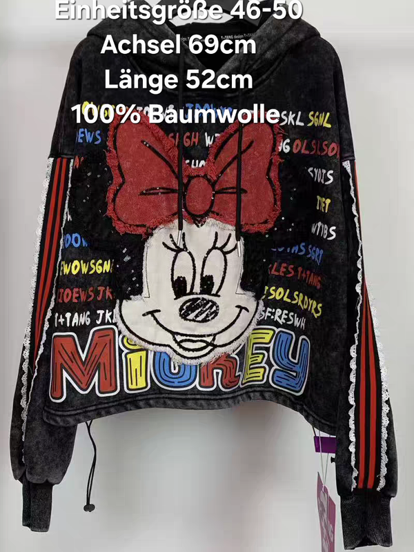 Minnie Mouse Pullover Größe 46-50 Einheitsgröße
