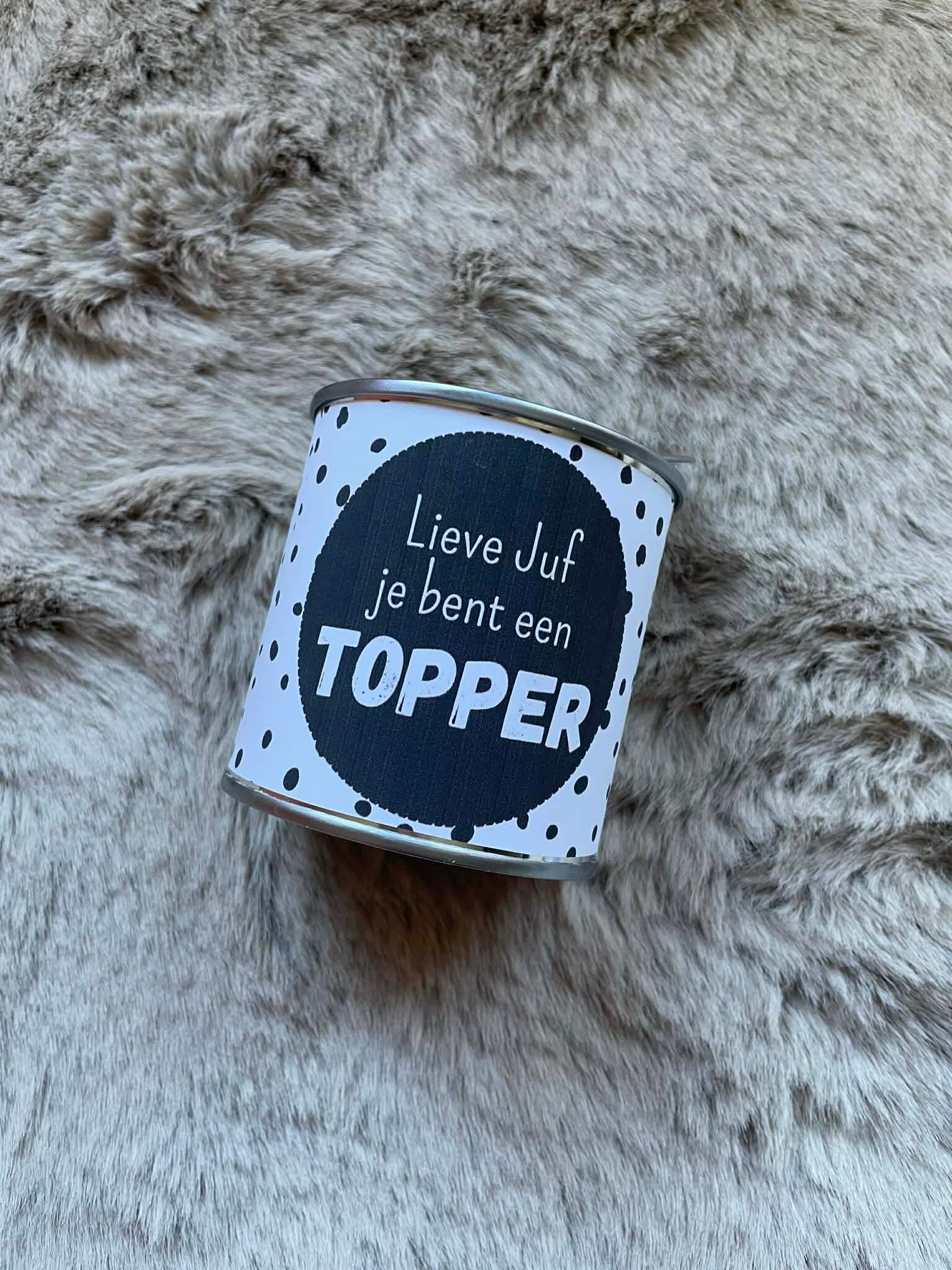 Bil - Lieve juf je bent een topper