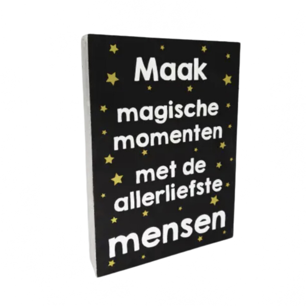 Maak magische momenten met de allerliefste mensen