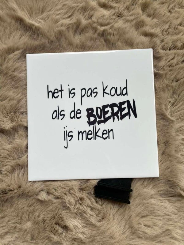 tegel - boeren