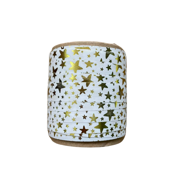 cadeaulint - Stars wit/goud