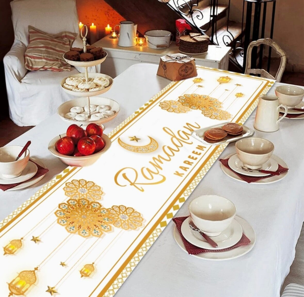 Tischläufer Eid Mubarak/ Ramadan Kareem