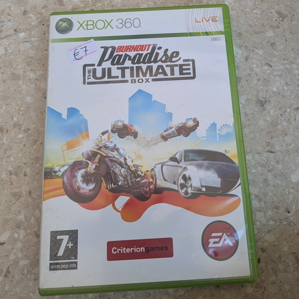 Burnout paradise the ultimate box | XBOX 360