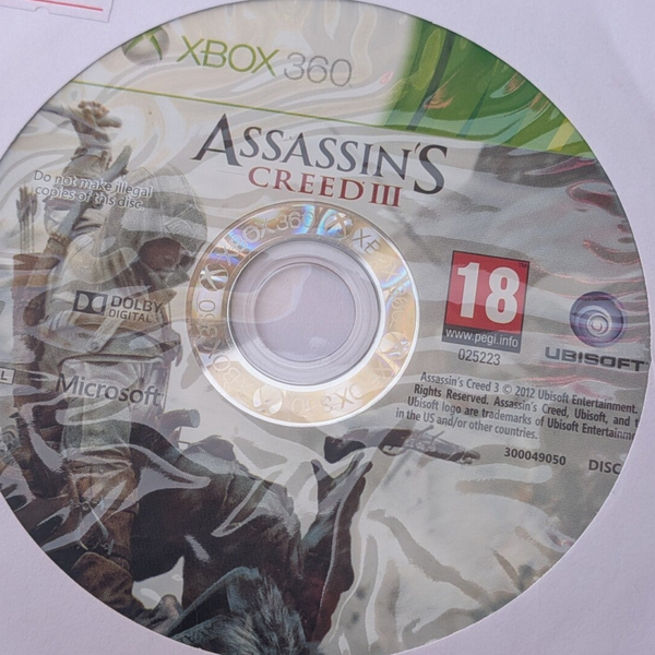 Assassin's Creed III [Classics] PAL Xbox 360