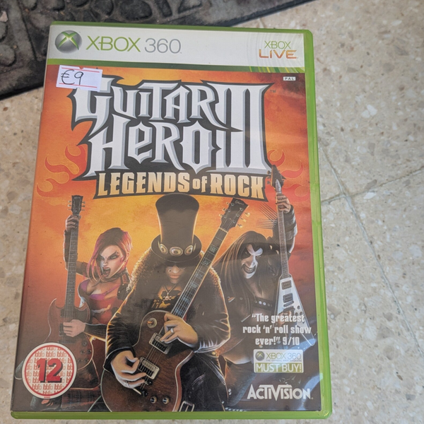 Guitar hero III legends of rock | XBOX 360