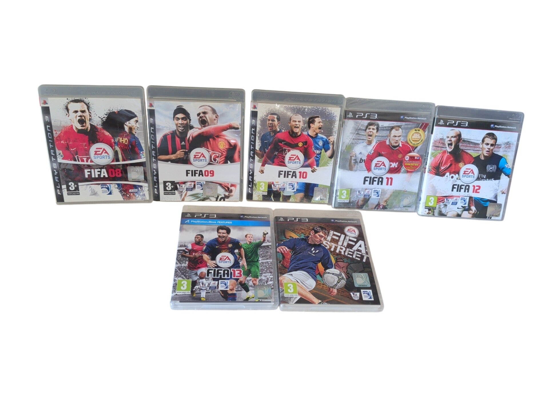 7x FIFA Football games | Playstation 3