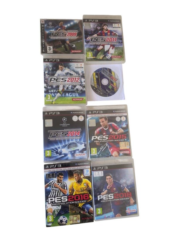 8x PES Games Pro evolution soccer games | PlayStation 3