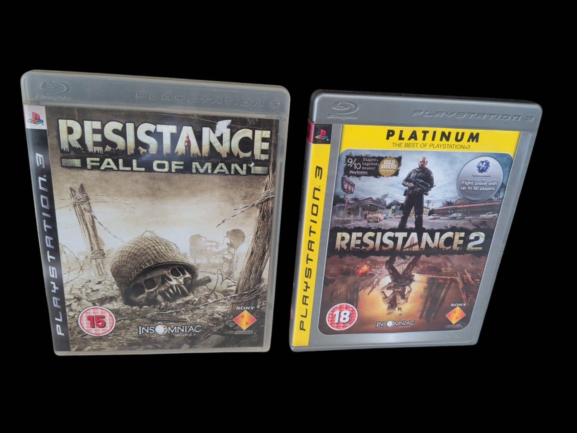 2x Resistance games for playstation 3