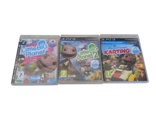 3x Littlebigplanet Games | Playstation 3