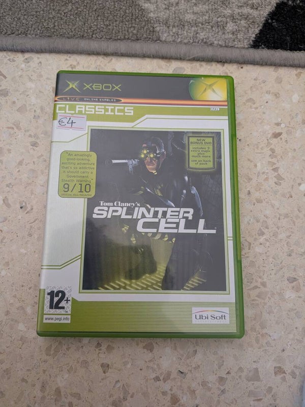 Tom Clancy’s Splinter cell | Microsoft Xbox