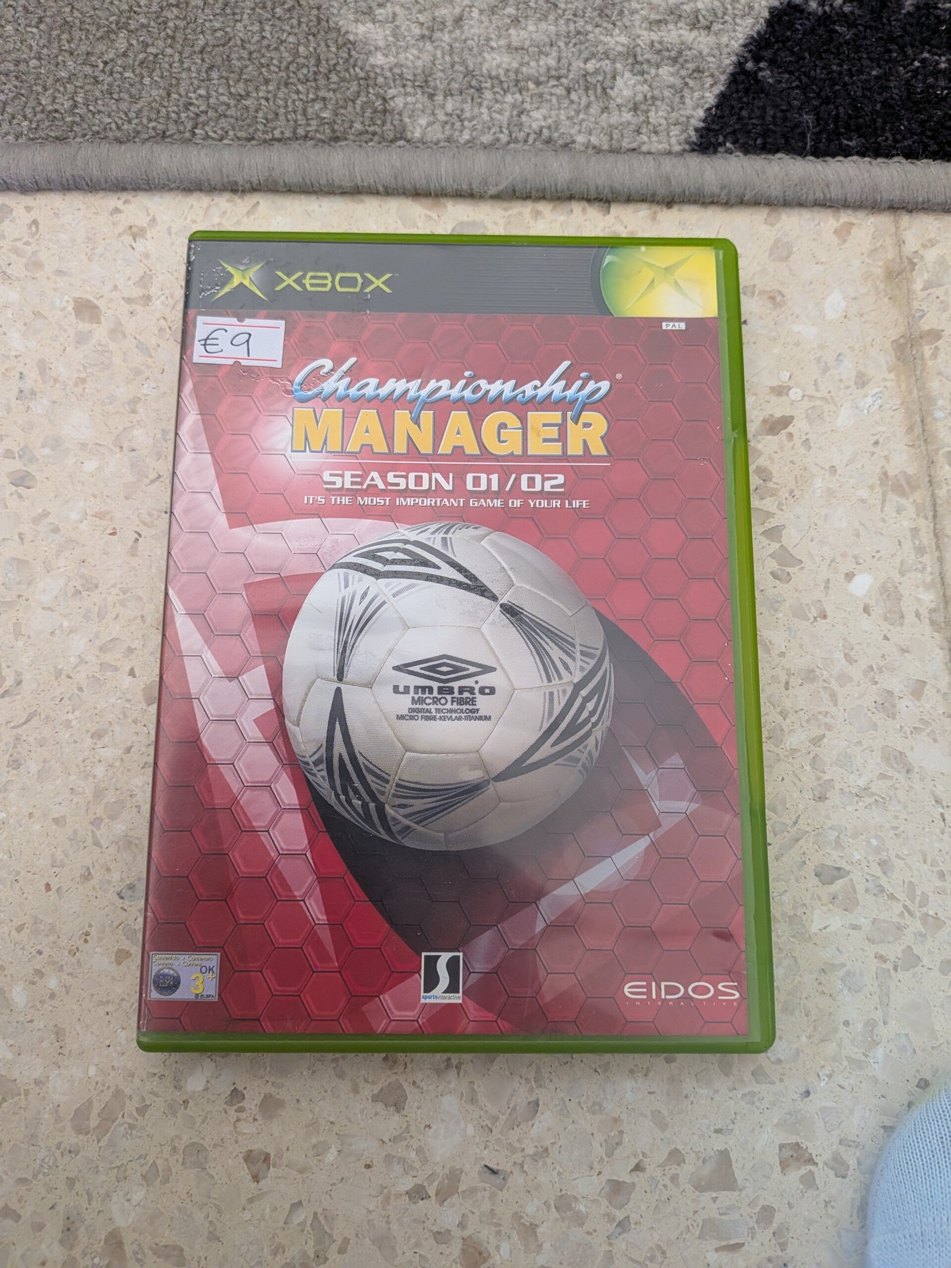 Championship Manager season 01/02 | Microsoft Xbox