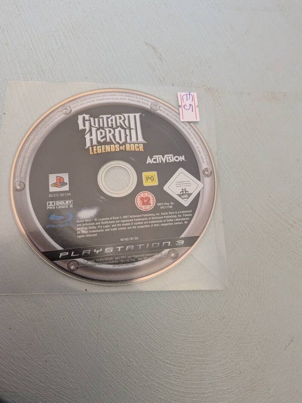 Guitar Hero Legends of rock | Playstation 3