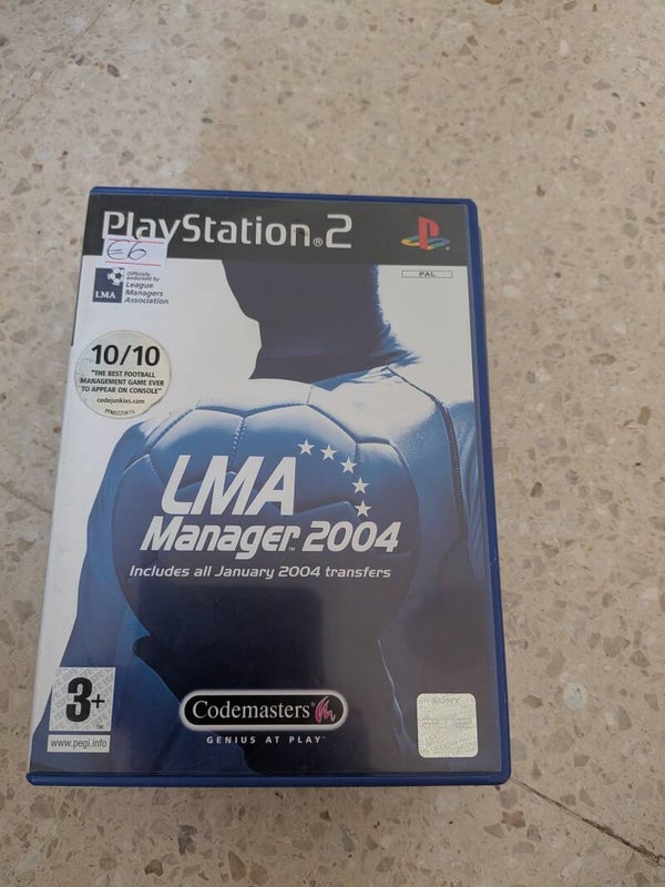 LMA Manager 2004 | Playstation 2 | PAL