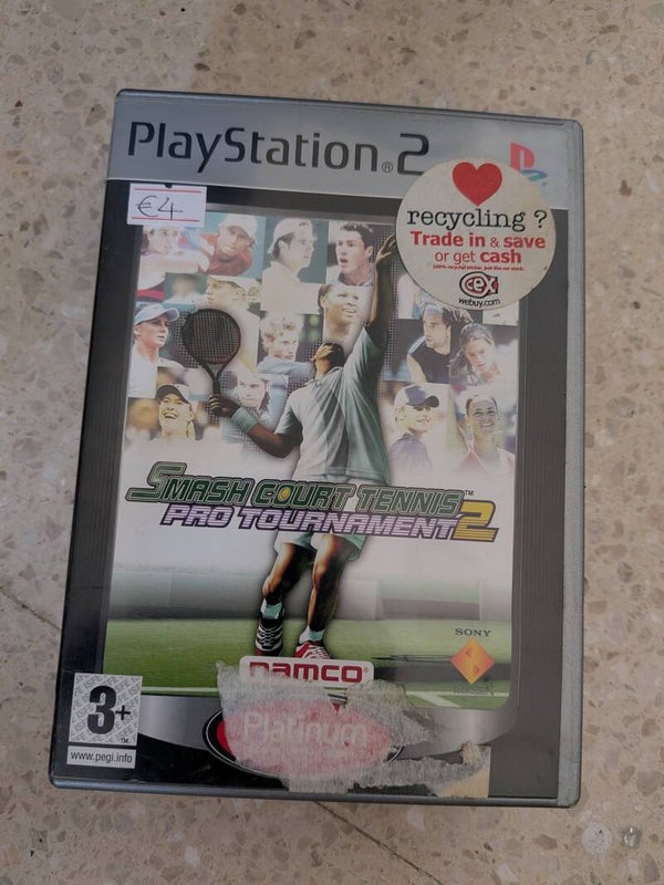 Smash court Tennis PRO Tournament 2  | PLAYSTATION 2 | PAL