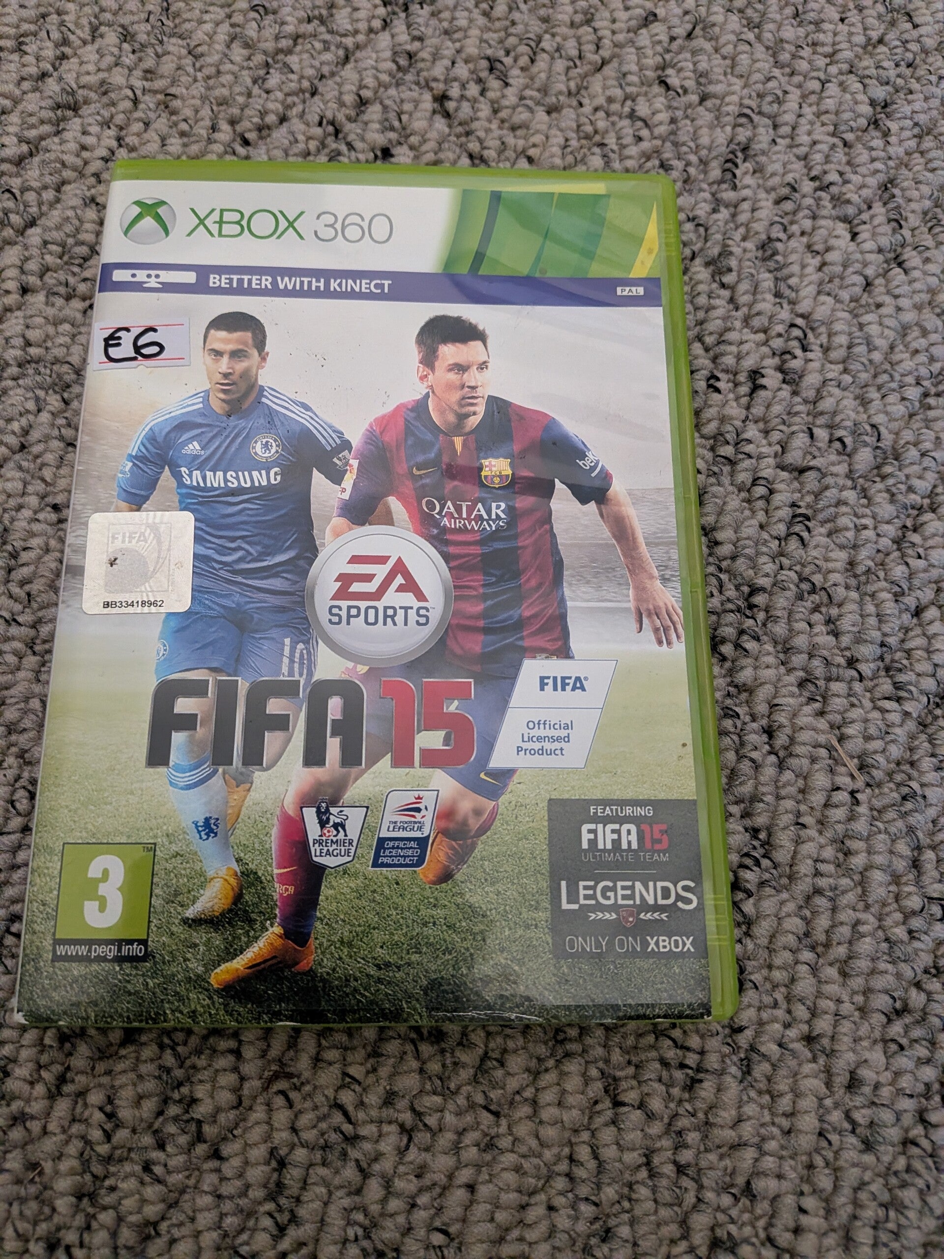 FIFA 15  | XBOX 360 | PAL