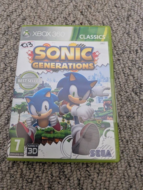Sonic Generation | XBOX 360 | PAL