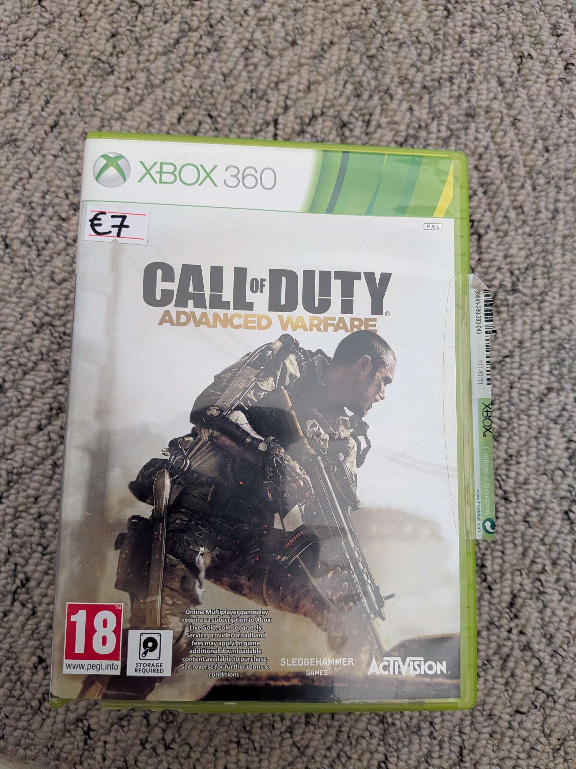 Call of Duty Advanced warfare | XBOX 360