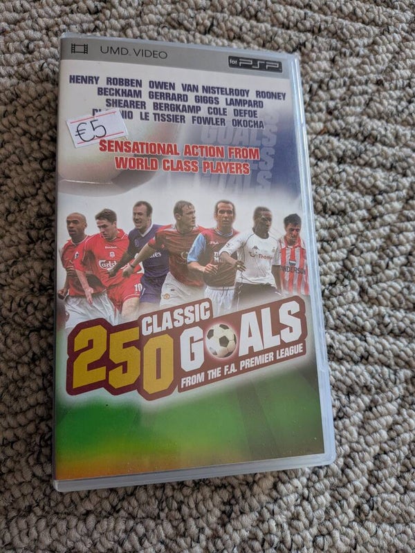 Classic 250 goals from the F.A Premier league