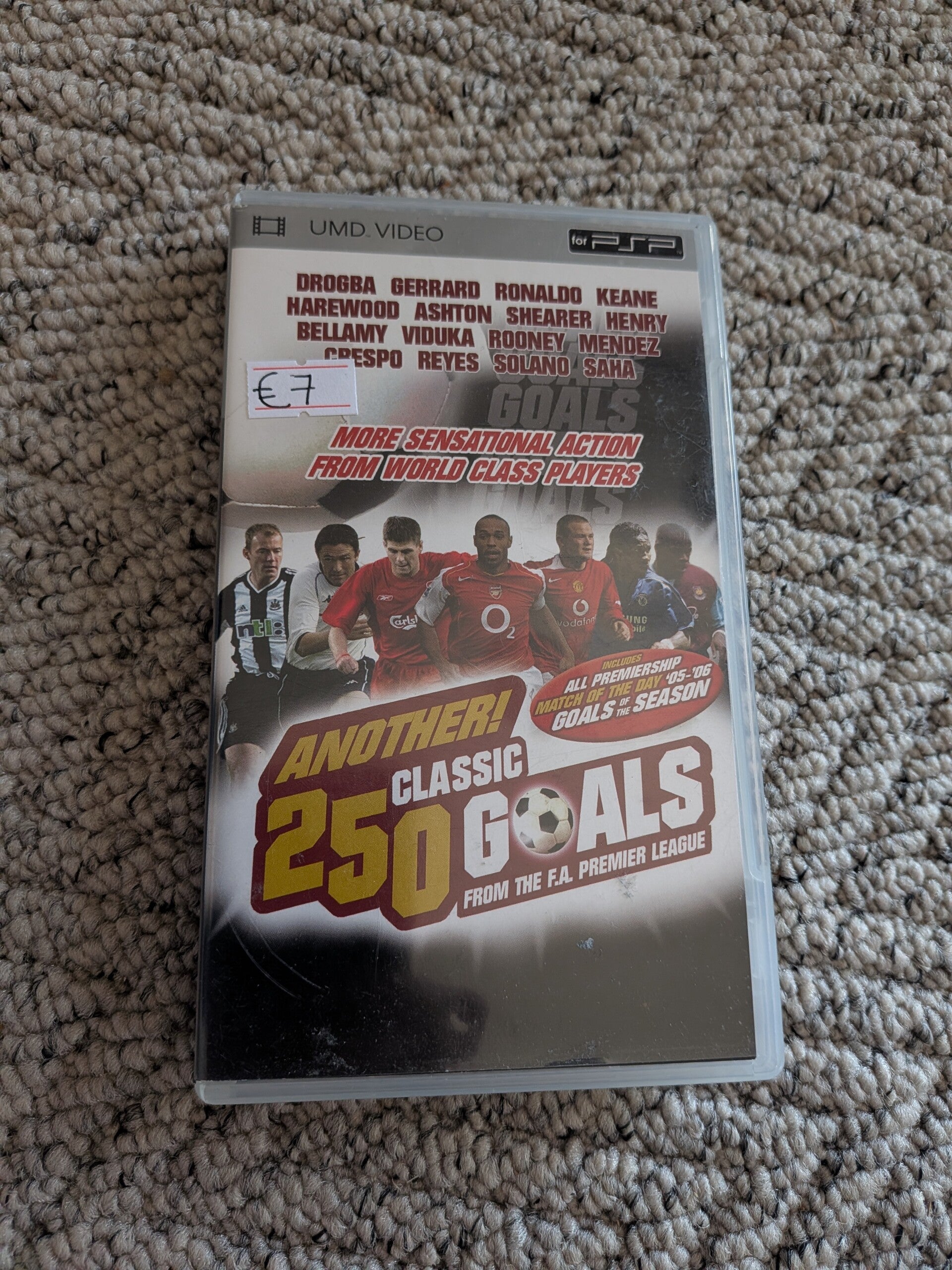 Another classic 250 Goals from the F.A Premier league | PSP UMD MOVIE