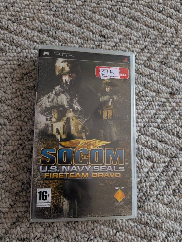 Socom us navy seals: fireteam bravo | PSP