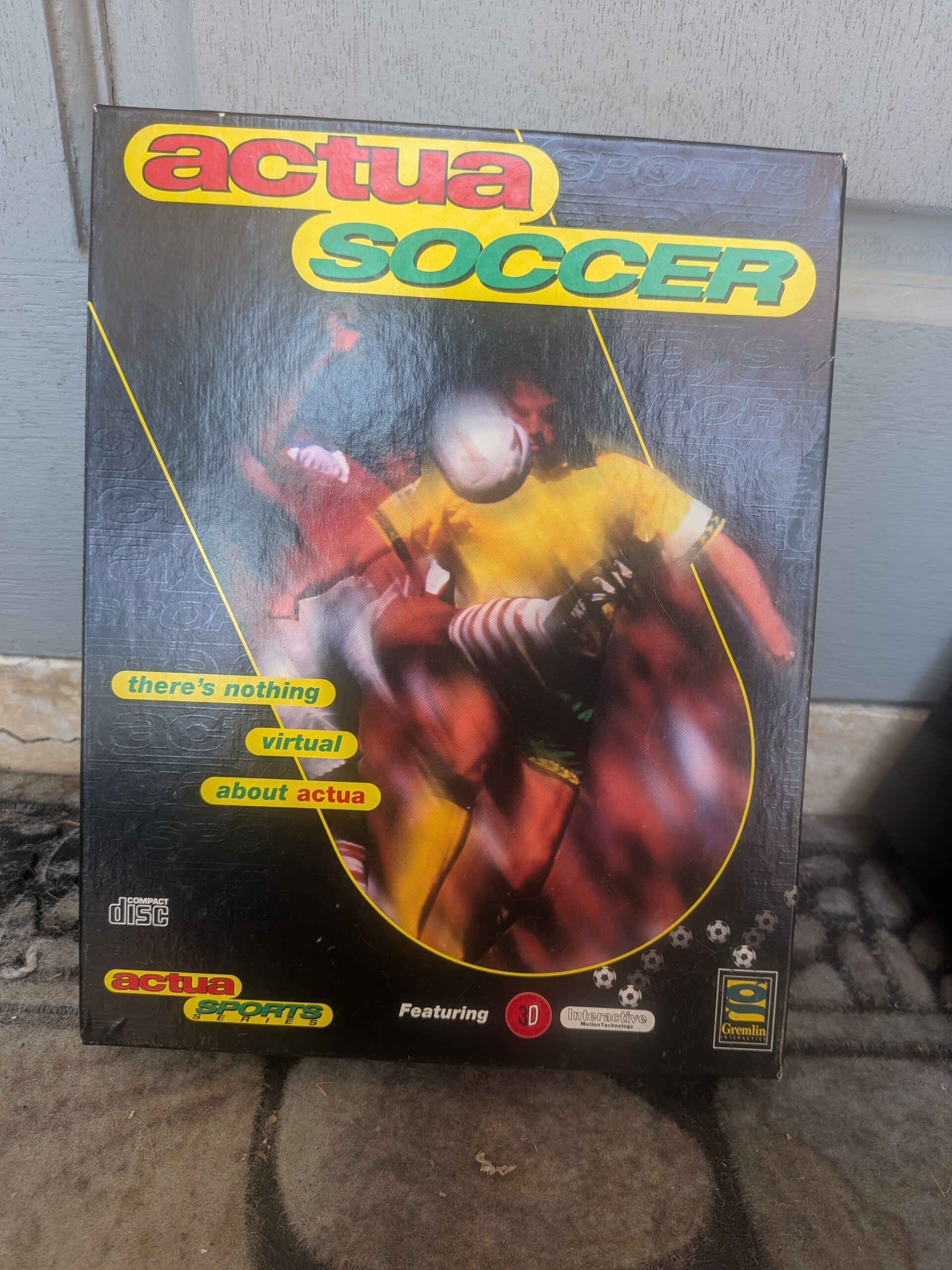 Actua Soccer | PC CD ROM
