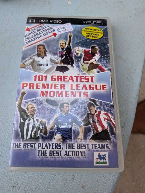 101 Greatest Premier league moments (UMD VIDEO)