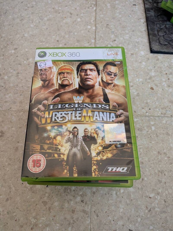 WWE legends of wrestlemania | XBOX 360