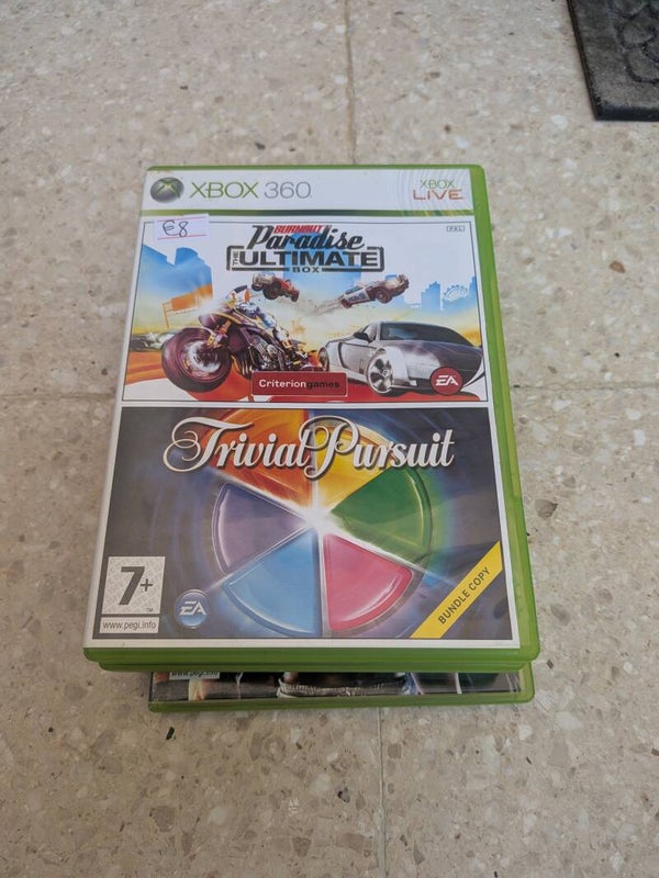Burnout and Trivia Pursuit | XBOX 360