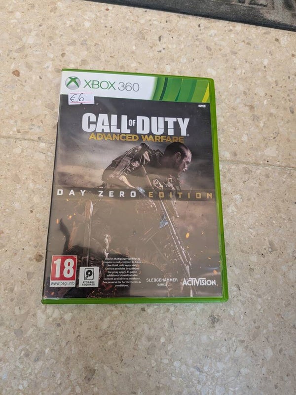 call of duty advanced warfare day zero edition | XBOX 360