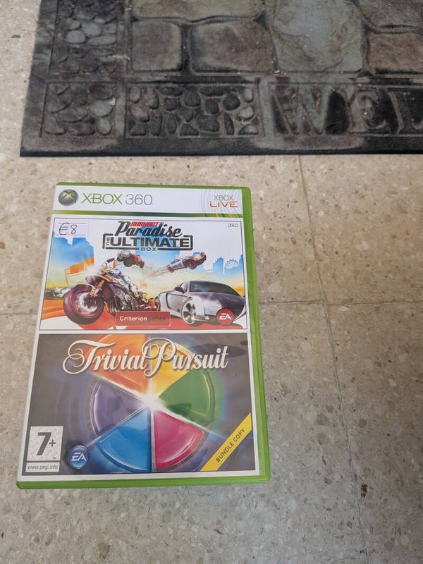 Burnout and Trivia Pursuit | XBOX 360