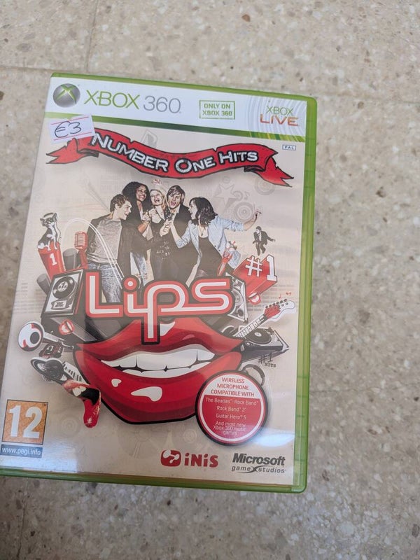 Number one hits LIPS | XBOX 360