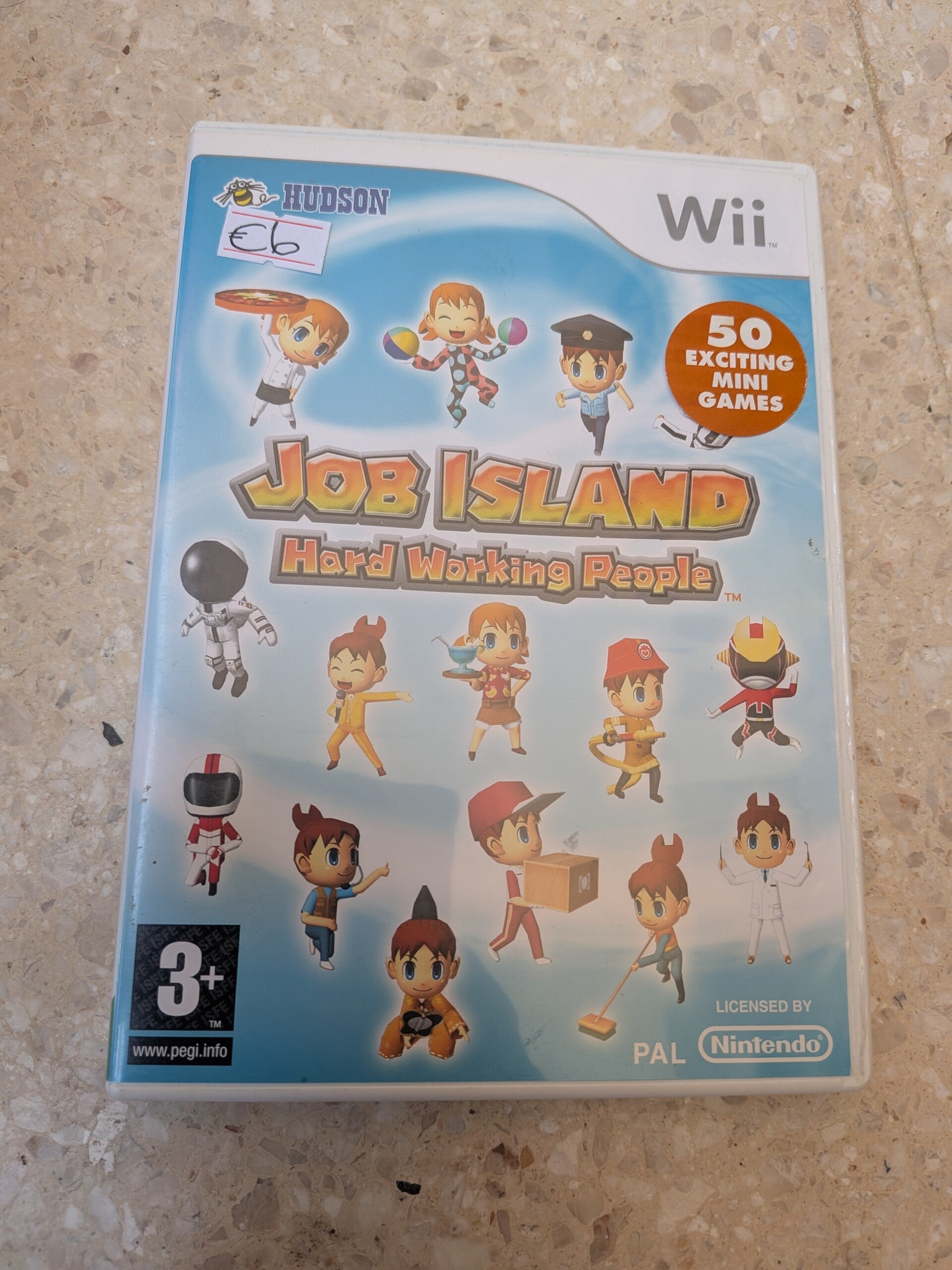 Job Island Hard working people | NINTENDO Wii