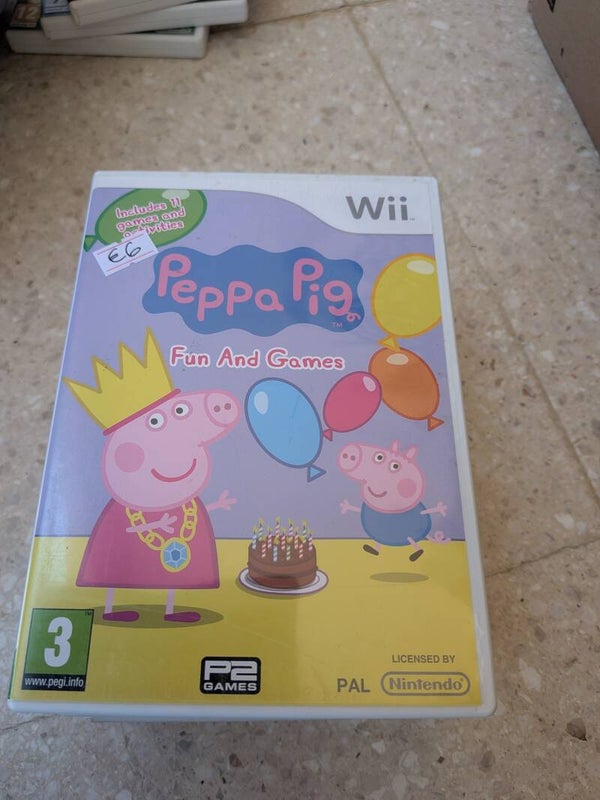 Peppa pig fun and games | Nintendo Wii