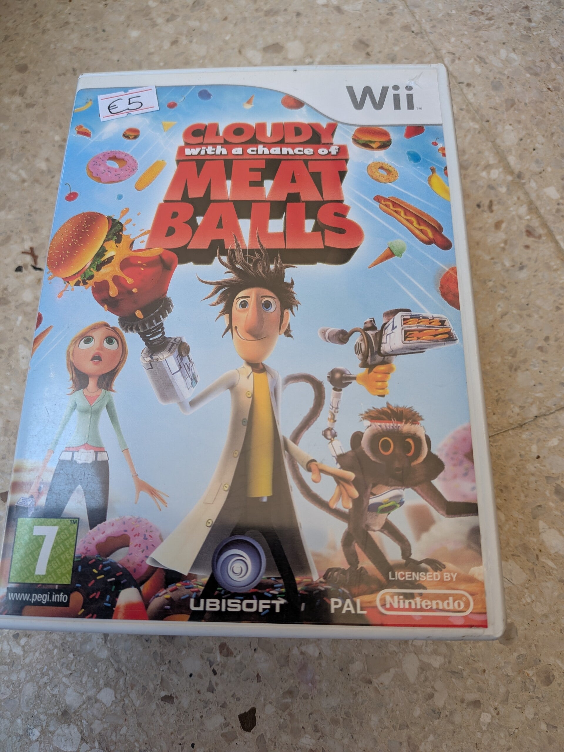 Cloudy with a chance of meatballs | Nintendo Wii