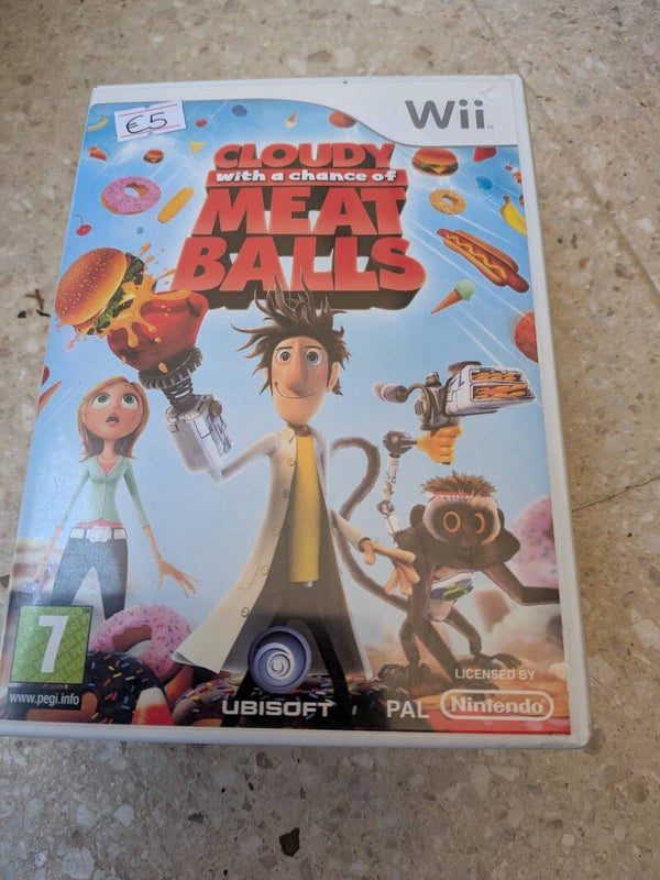 Cloudy with a chance of meatballs | Nintendo Wii