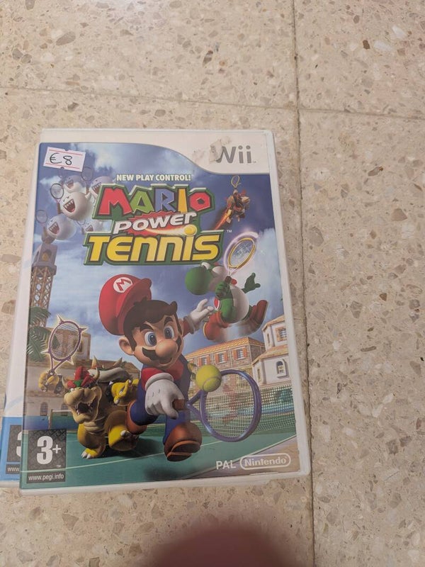 Mario Power tennis. New play control!