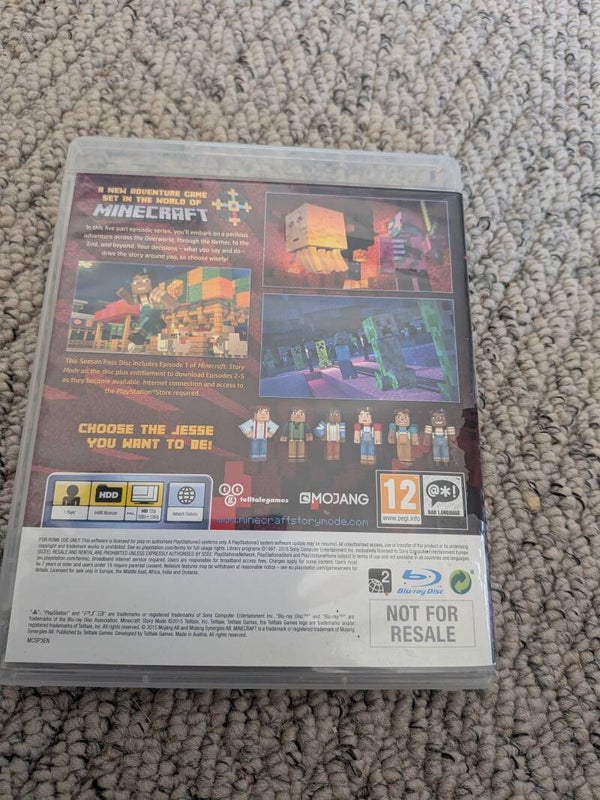 Minecraft Story Mode | Playstation 3