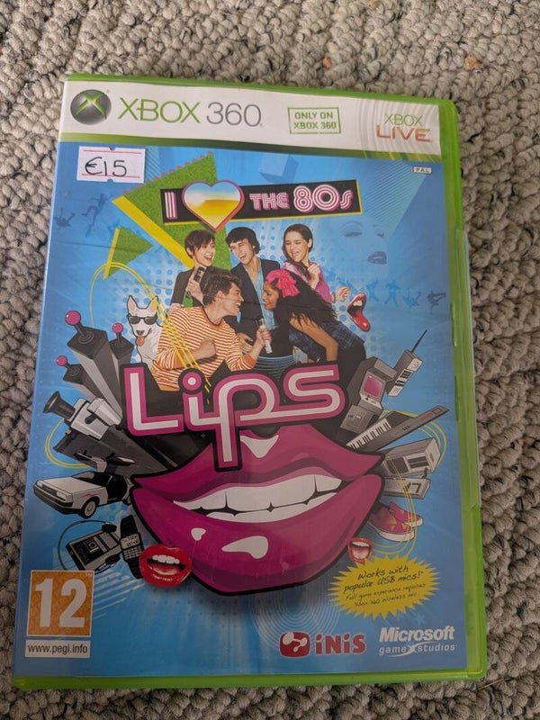 I LOVE THE 90’S LIPS | XBOX 360