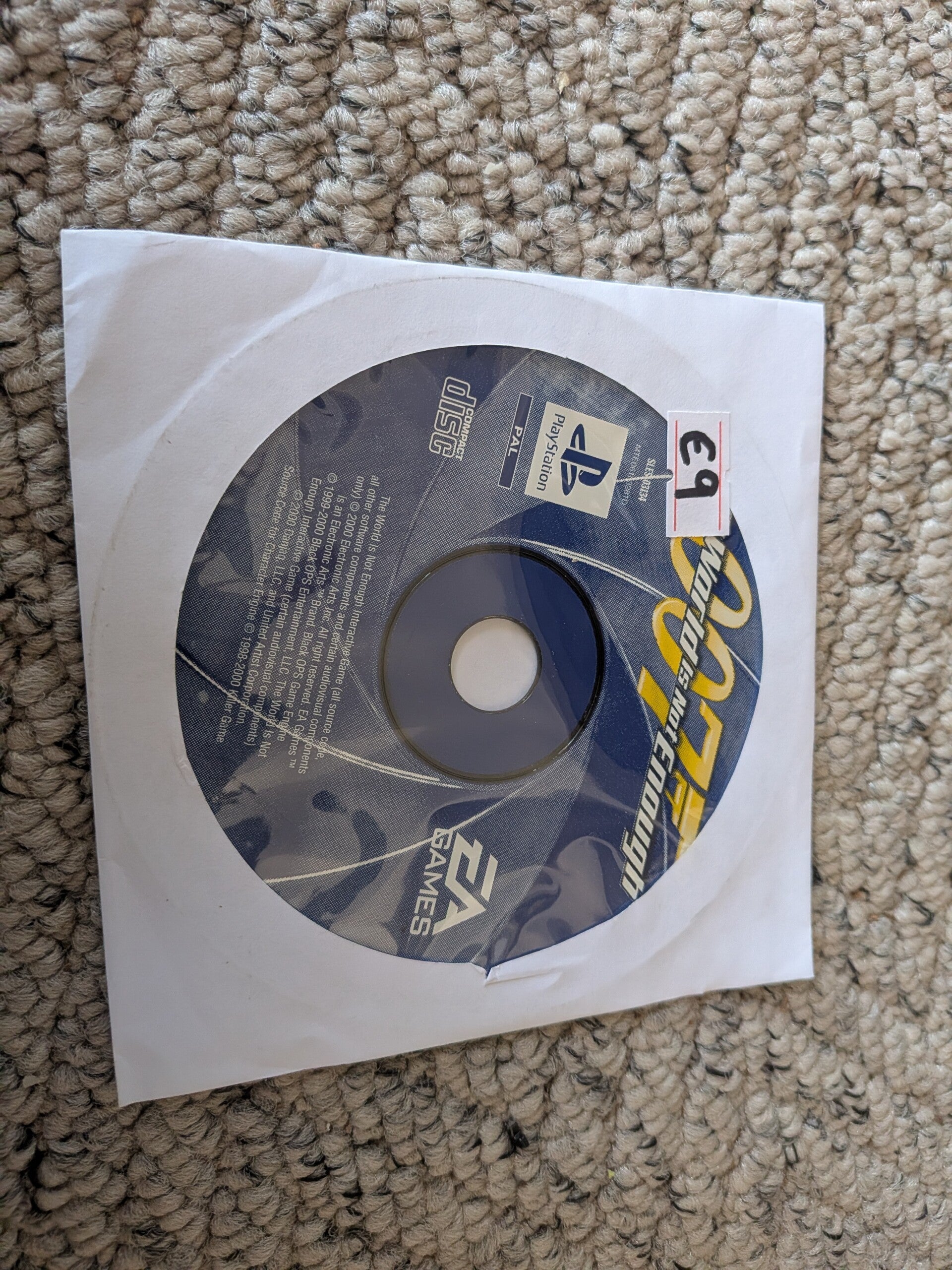 007 The world is not enough | PSOne