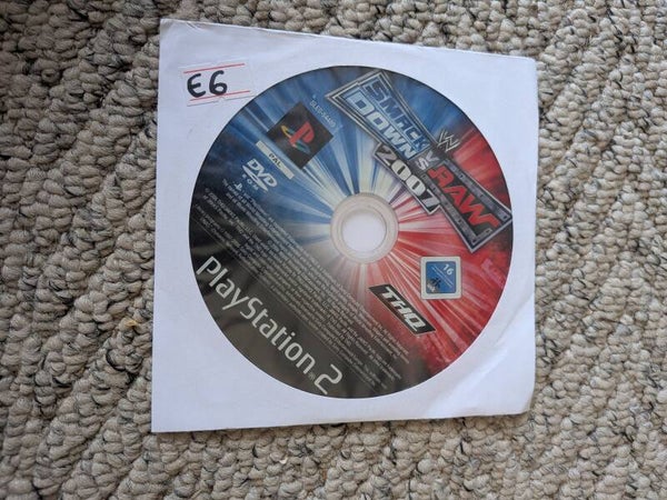 WWE SmackDown vs. Raw 2007 (DISC ONLY) | PLAYSTATION 2