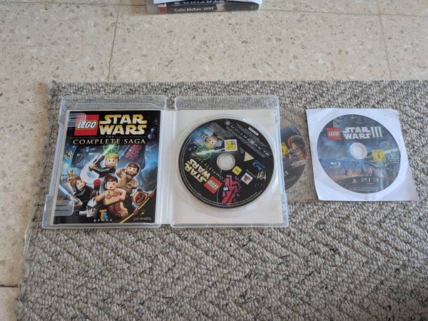 3X LEGO PlayStation 3 games | 1 cased and 2x discs only