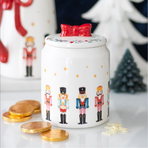 Nutcracker Storage Jar