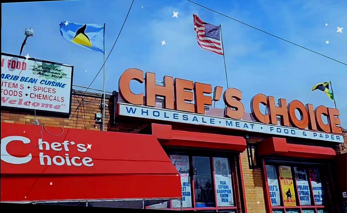 Chef's Choice Sign CHEF'S CHOICE FOOD DISTRIBUTOR