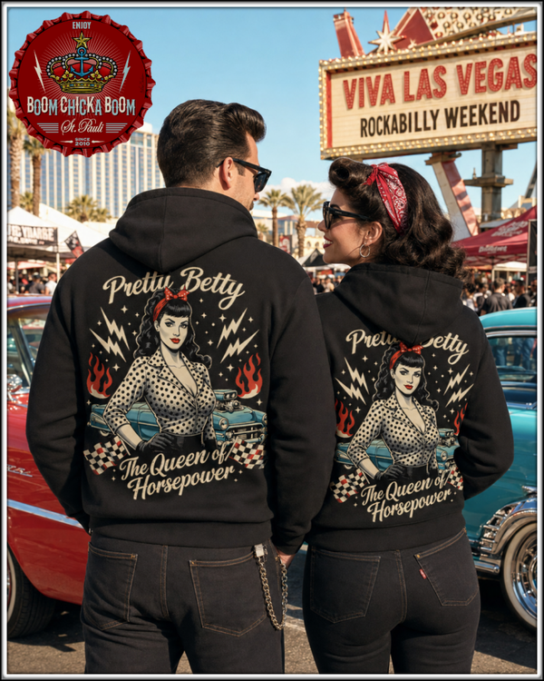 Queen of Horsepower Damen Zipper