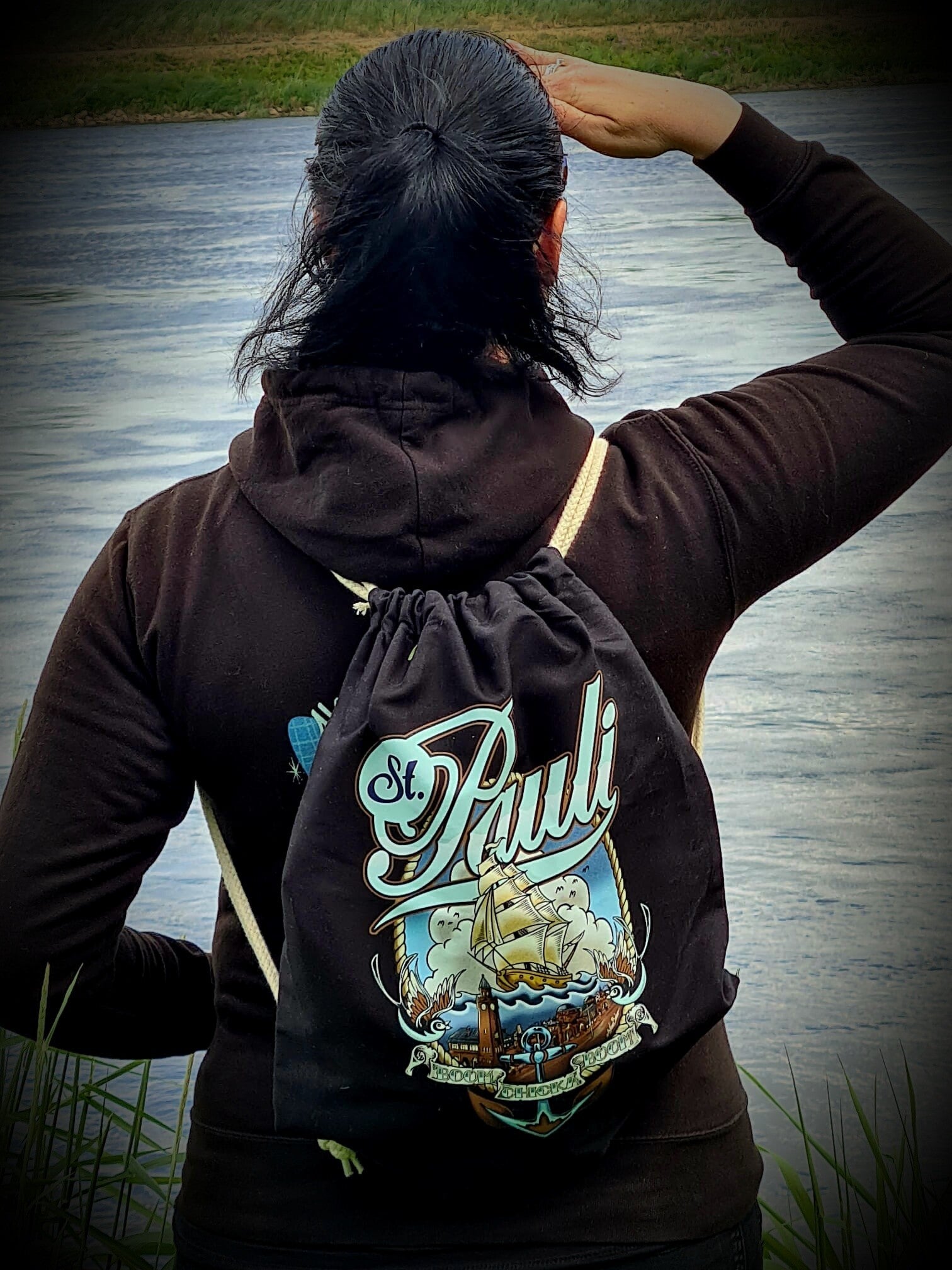 St. Pauli Segelschiff Gym Rucksack