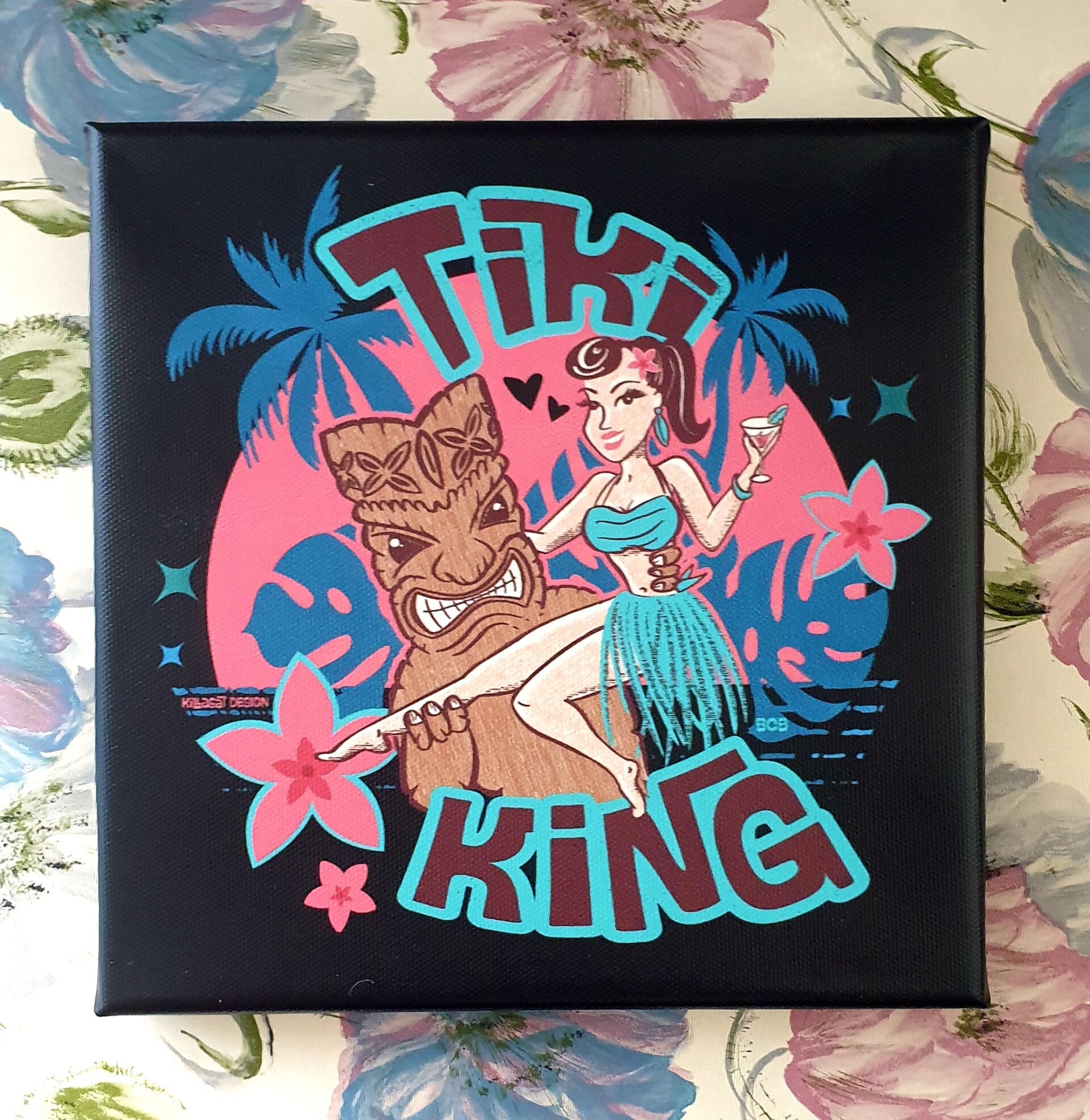 Fotoleinwand Tiki King