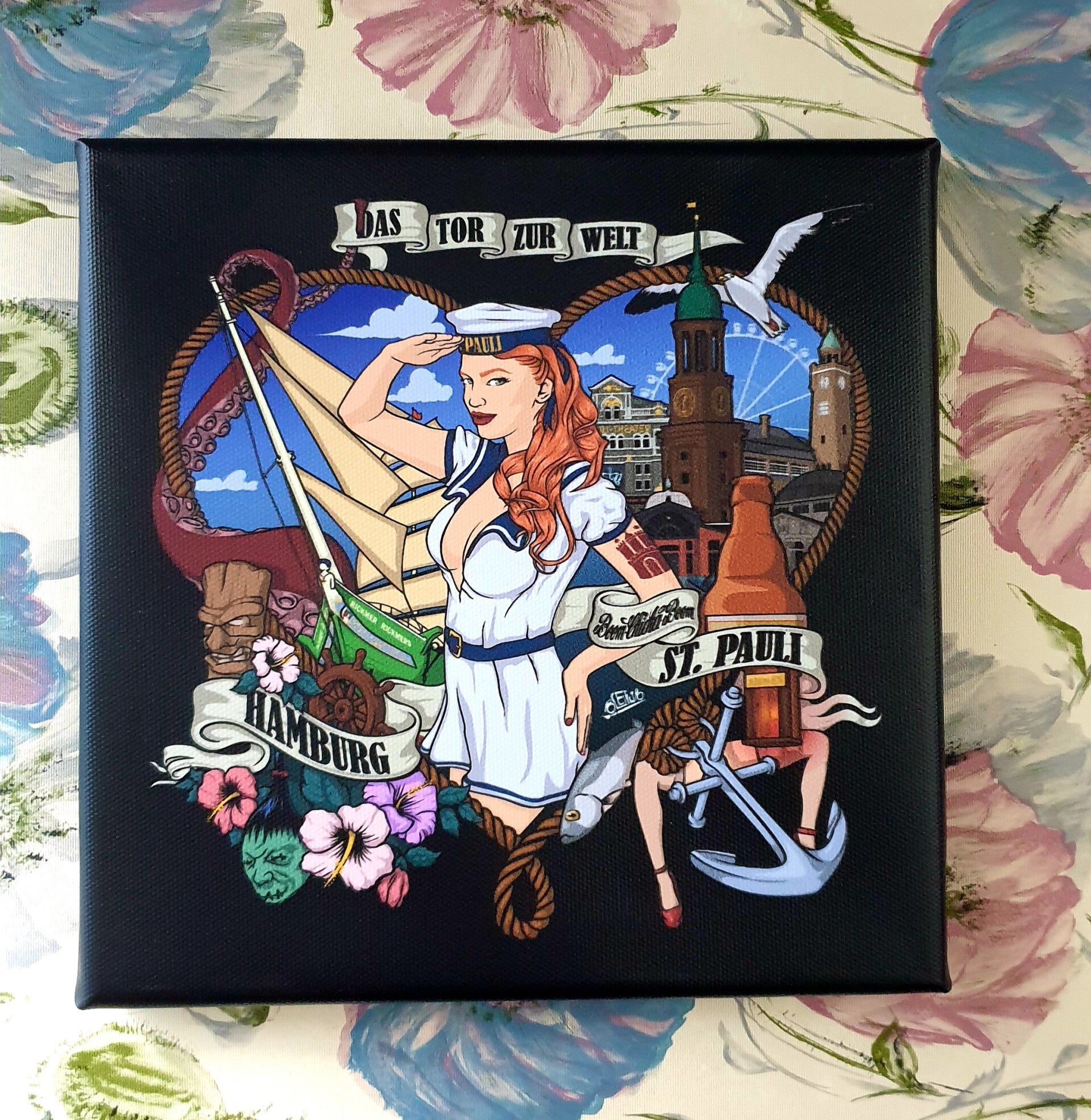 Fotoleinwand Tor zur Welt