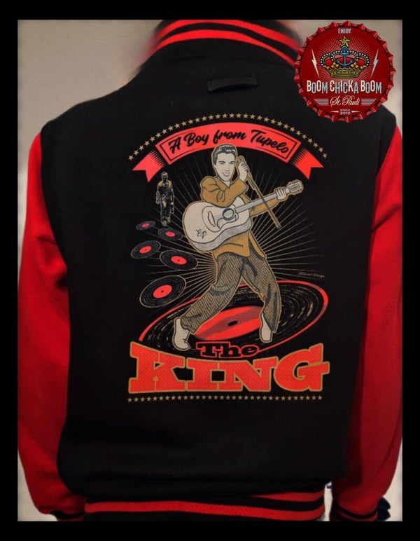 Ein Junge aus Tupelo Unisex Sweatjacke